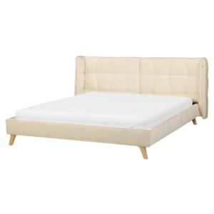 wohnli-moebel-suche-800001073268 Wohnli Möbelsuche - POLSTERBETT mit Lattenrost 160x200 cm Beige Senlis