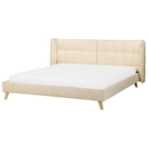 Wohnli Möbelsuche - POLSTERBETT mit Lattenrost 180x200 cm Beige Senlis