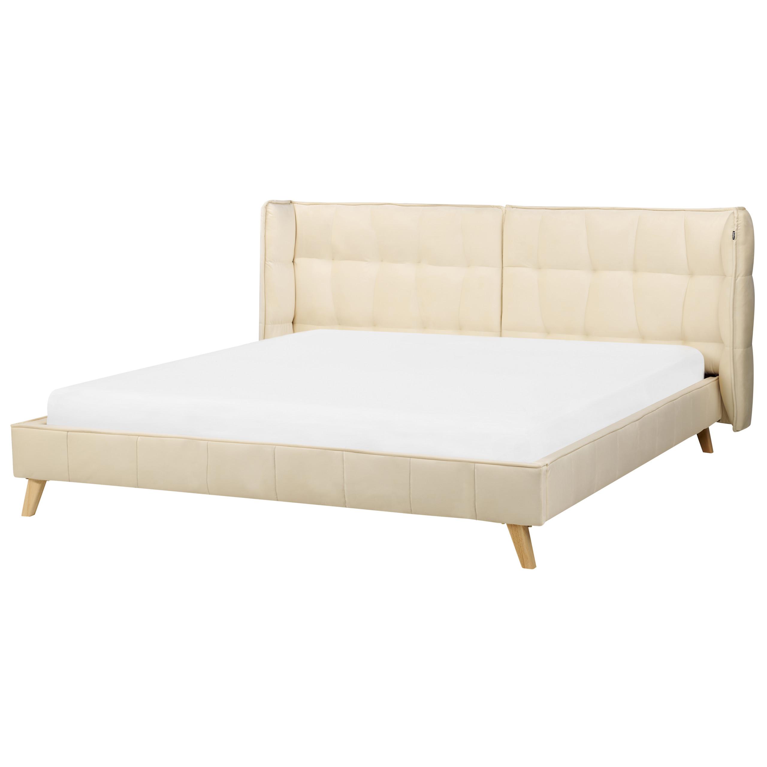 wohnli-moebel-suche-800001073276 Wohnli Möbelsuche - POLSTERBETT mit Lattenrost 180x200 cm Beige Senlis