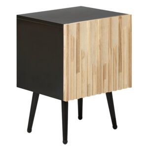 wohnli-moebel-suche-800001073318 Wohnli Möbelsuche - NACHTTISCH Heller Holzfarbton/Schwarz Dalcross