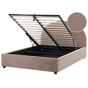 wohnli-moebel-suche-800001073326 Wohnli Möbelsuche - BETT mit Stauraum 140x200 cm Beige Vaucluse
