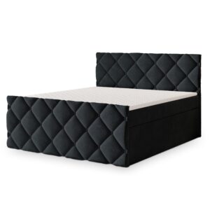 wohnli-moebel-suche-800001076745 Wohnli Möbelsuche - BOXBETT ROVARI 160x200 cm mit Matratze und Topper - Schwarz