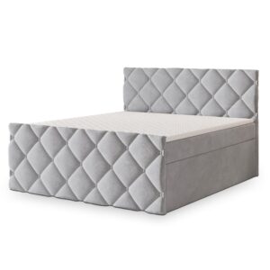 wohnli-moebel-suche-800001076756 Wohnli Möbelsuche - BOXBETT ROVARI 160x200 cm mit Matratze und Topper - Hellgrau