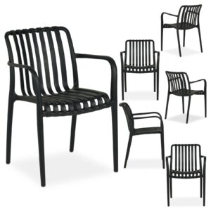 wohnli-moebel-suche-800001079058 Wohnli Möbelsuche - GARTENSTÜHLE TULIPANO 6er-Set schwarz