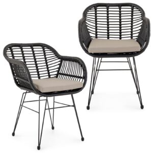wohnli-moebel-suche-800001079104 Wohnli Möbelsuche - GARTENSTUHL PARAMO 2er-Set schwarz