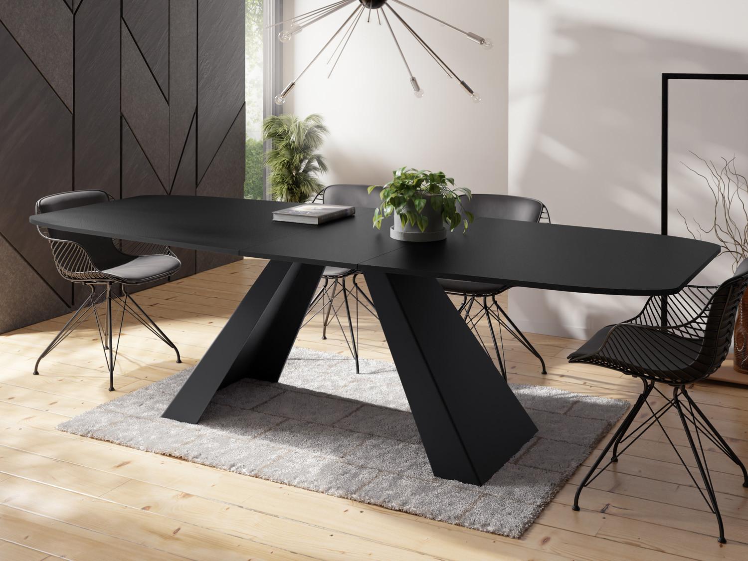 Schwarz 180-220/90/76 cm