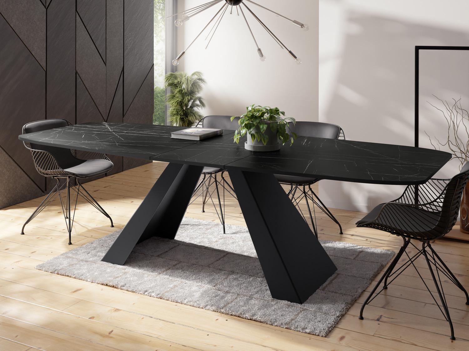 wohnli-moebel-suche-800001081659-1 Marmor Schwarz 160-200/80/76 cm