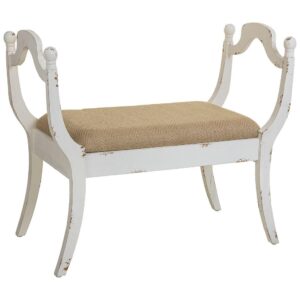 wohnli-moebel-suche-800001081906 Wohnli Möbelsuche - BANK aus holz gepolsterte Weiß 90x46x78 cm