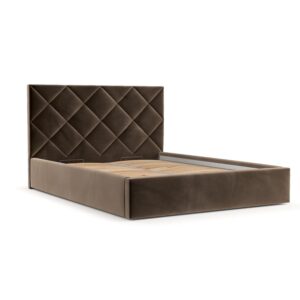 wohnli-moebel-suche-800001082278 Wohnli Möbelsuche - POLSTERBETT Torno 140/200 cm Braun im Paros Stoff