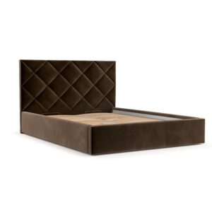 wohnli-moebel-suche-800001082301 Wohnli Möbelsuche - POLSTERBETT Torno 160/200 cm Braun im Kronos Stoff