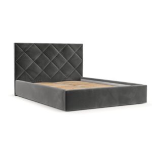 wohnli-moebel-suche-800001082314 Wohnli Möbelsuche - POLSTERBETT Torno 140/200 cm Grau im Kronos Stoff