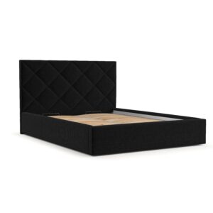 Wohnli Möbelsuche - POLSTERBETT Torno 160/200 cm Schwarz im Inari Stoff