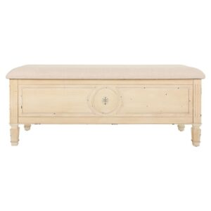 wohnli-moebel-suche-800001084238-1 BANK aus Holz 120x43x48 cm Holz Wanderlust Garderoben > Garderobenbänke Beige