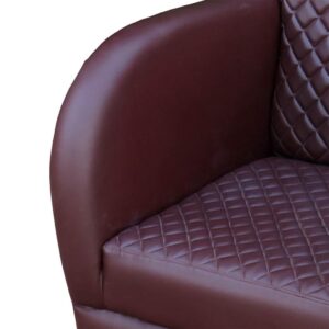 wohnli-moebel-suche-800001084244-1 SESSEL aus Kunstleder 83x90x87 cm Textil Wanderlust Möbel > Sessel > Polstersessel Braun