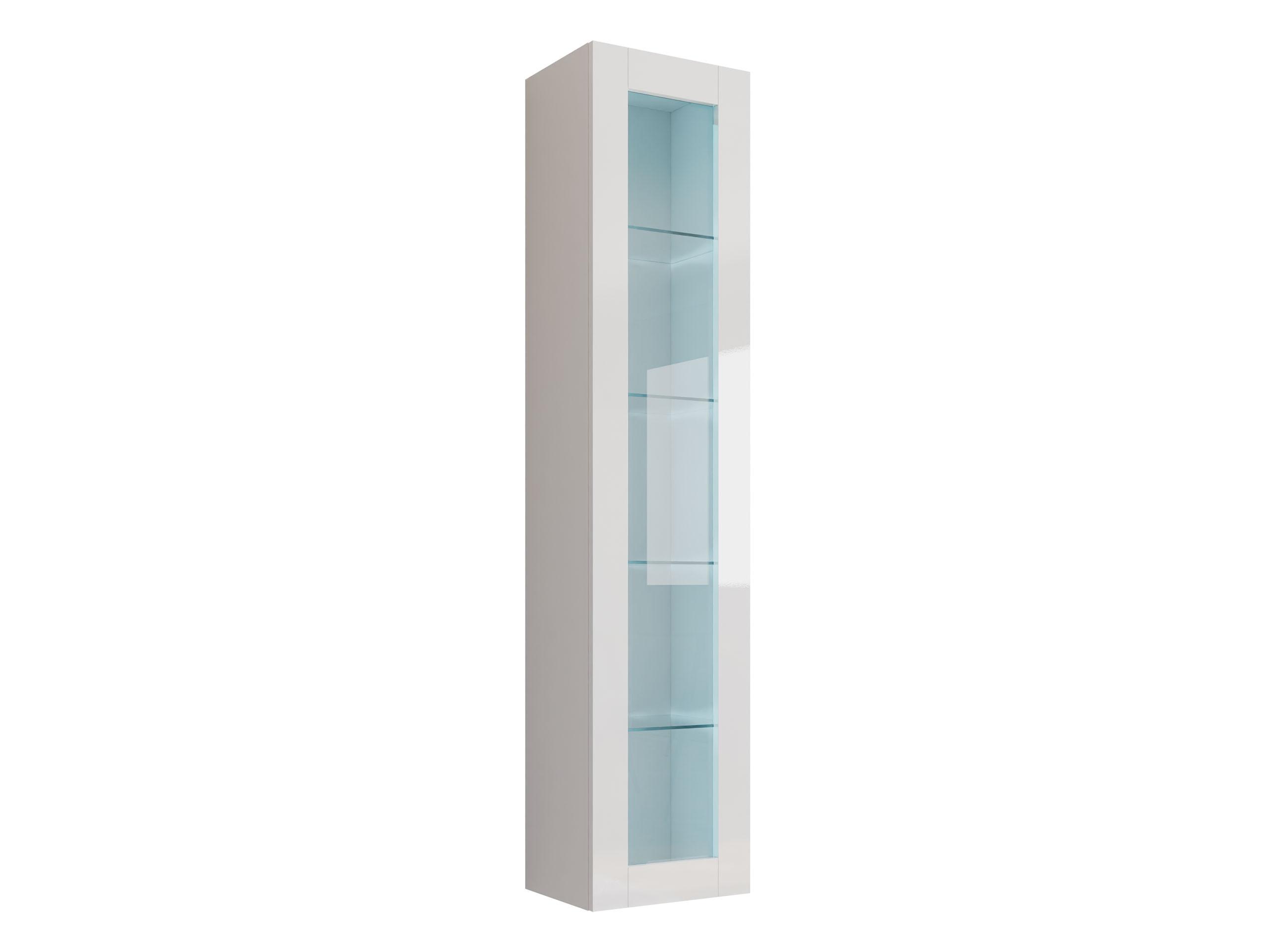 wohnli-moebel-suche-800001084376 Wohnli Möbelsuche - HÄNGEVITRINE 180 Vigo Glas mit weißer LED Beleuchtung