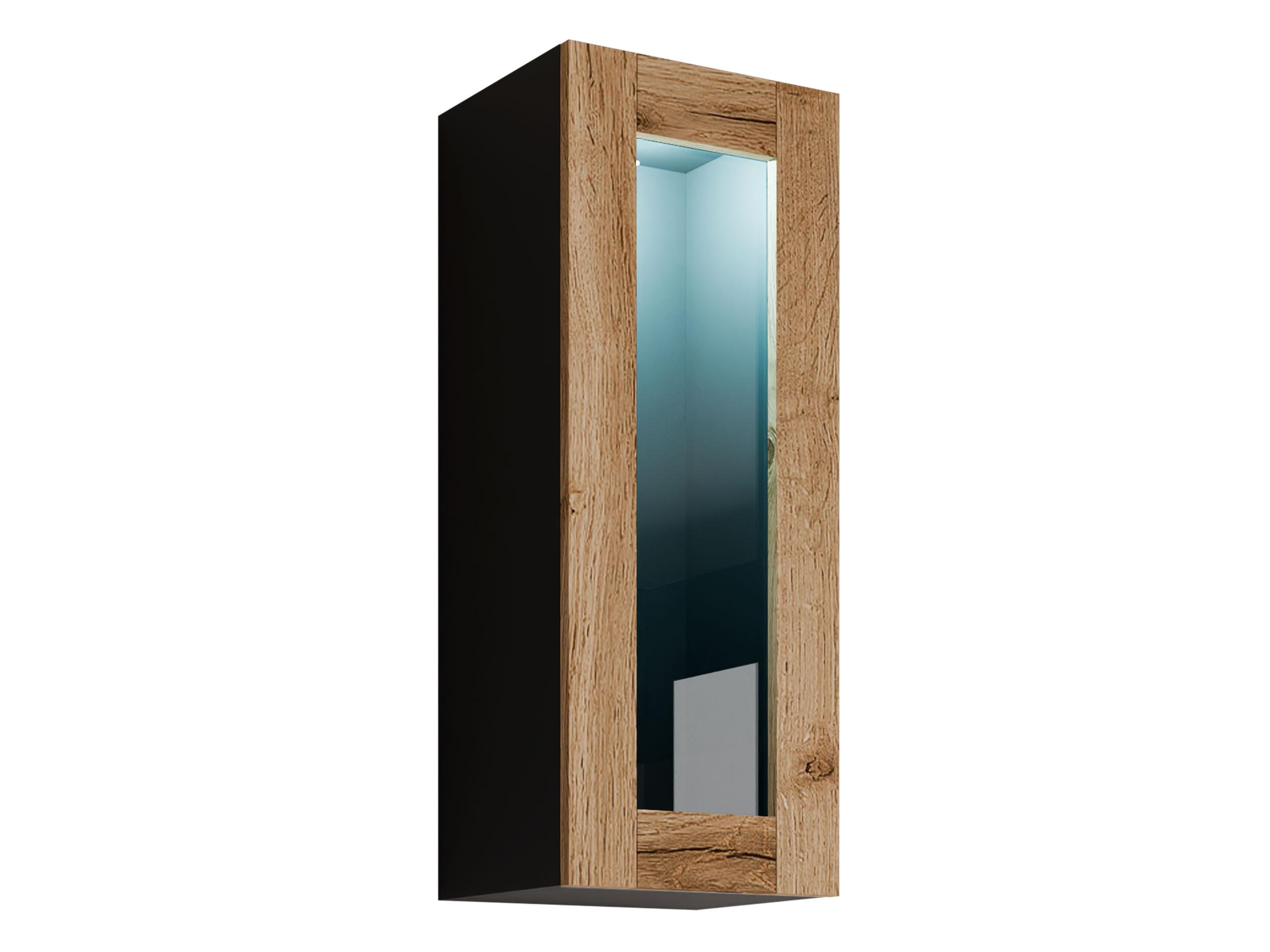 wohnli-moebel-suche-800001084401 Wohnli Möbelsuche - HÄNGEVITRINE 90 Vigo Glas mit weißer LED Beleuchtung