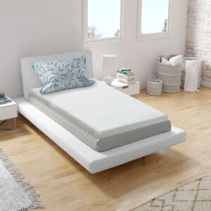wohnli-moebel-suche-800001084940-1 TOPPER 90x200 cm 7-Zonen Matratzenschoner aus Memory Foam Textil Juskys Möbel > Matratzen > Topper Weiß