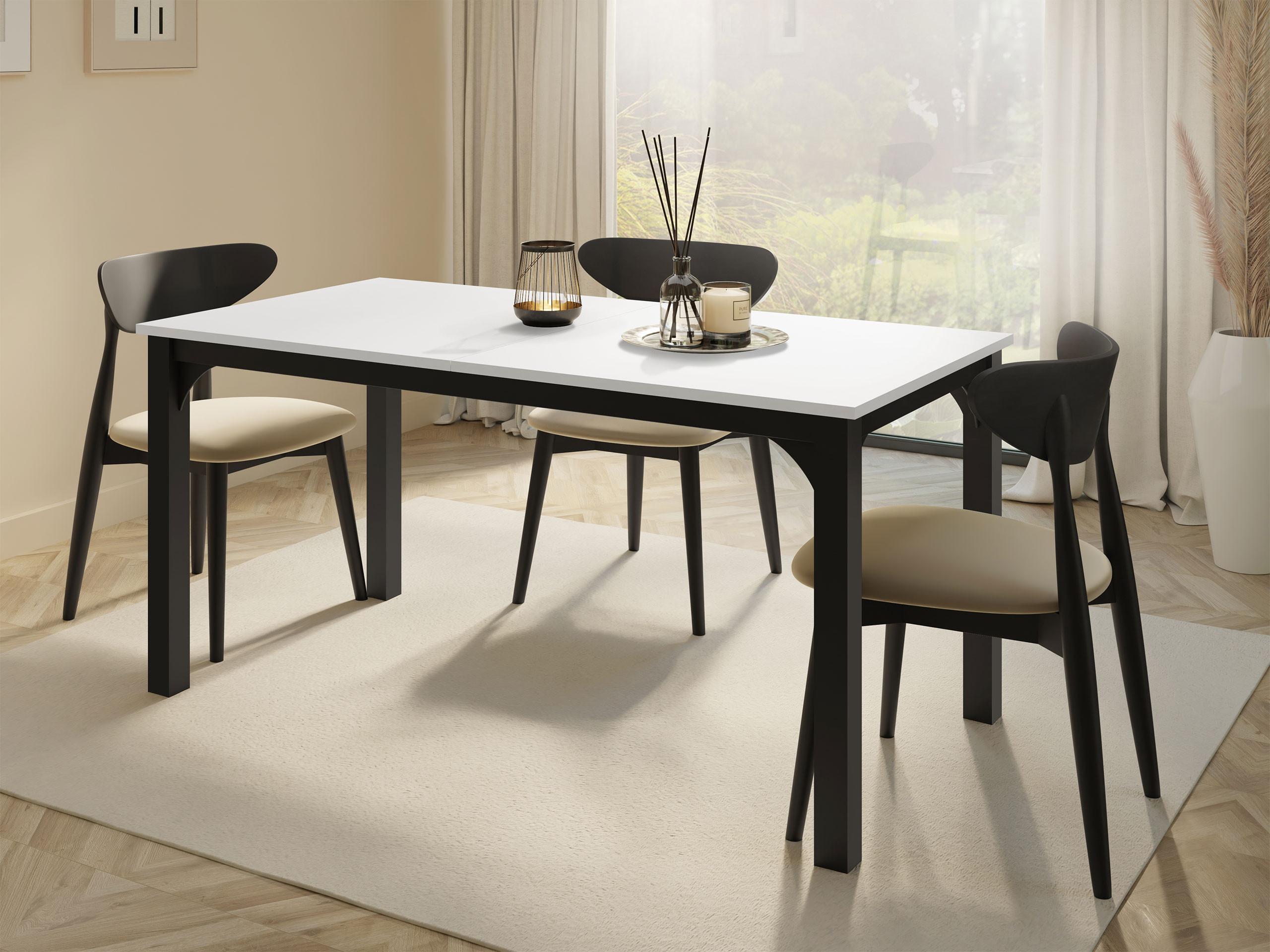 ESSTISCH Focus 160 Holzwerkstoff MIRJAN24 Möbel > Tische > Esstische Schwarz
