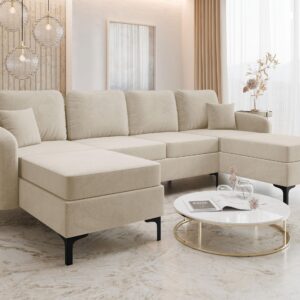 wohnli-moebel-suche-800001088680-1 WOHNLANDSCHAFT Venice Textil MIRJAN24 Möbel > Sofas & Couches > Wohnlandschaften > Wohnlandschaften U-Form Braun