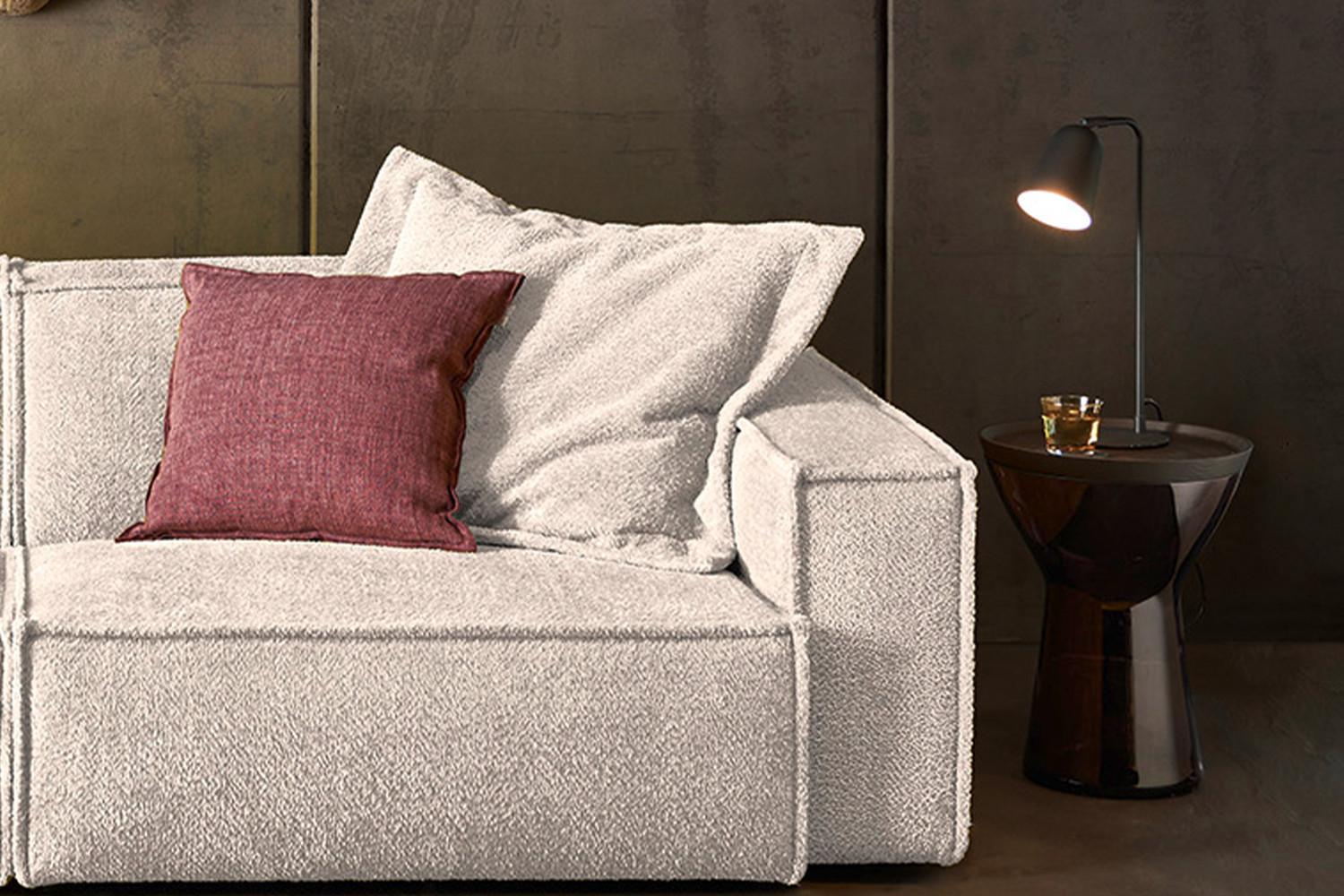 wohnli-moebel-suche-800001093582-1 SOFA SAMU Weiß Webstoff Textil KAWOLA Möbel > Sofas & Couches > Sofas Weiß