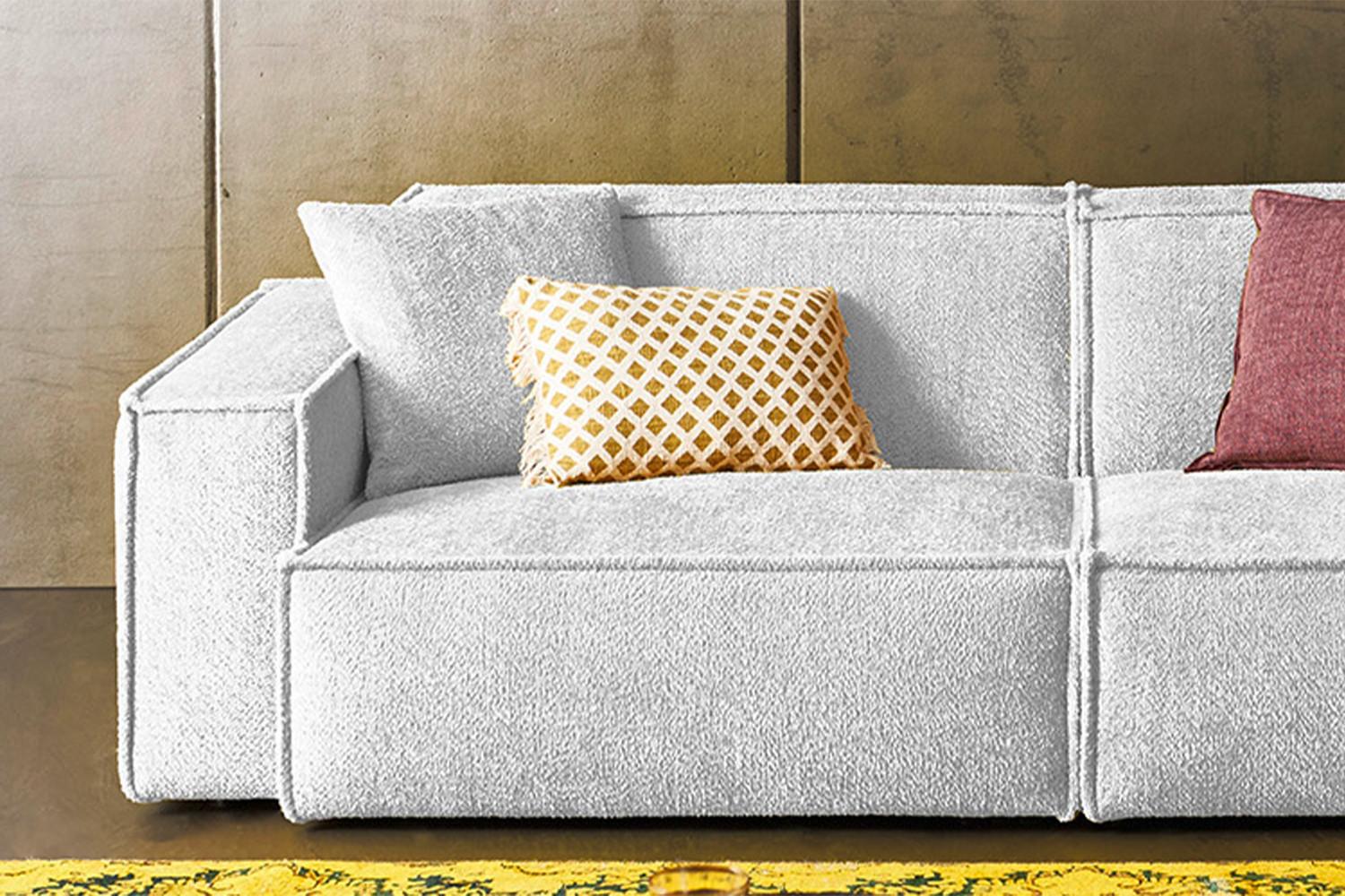 wohnli-moebel-suche-800001093598-1 SOFA SAMU Hellgrau Webstoff Textil KAWOLA Möbel > Sofas & Couches > Sofas Grau