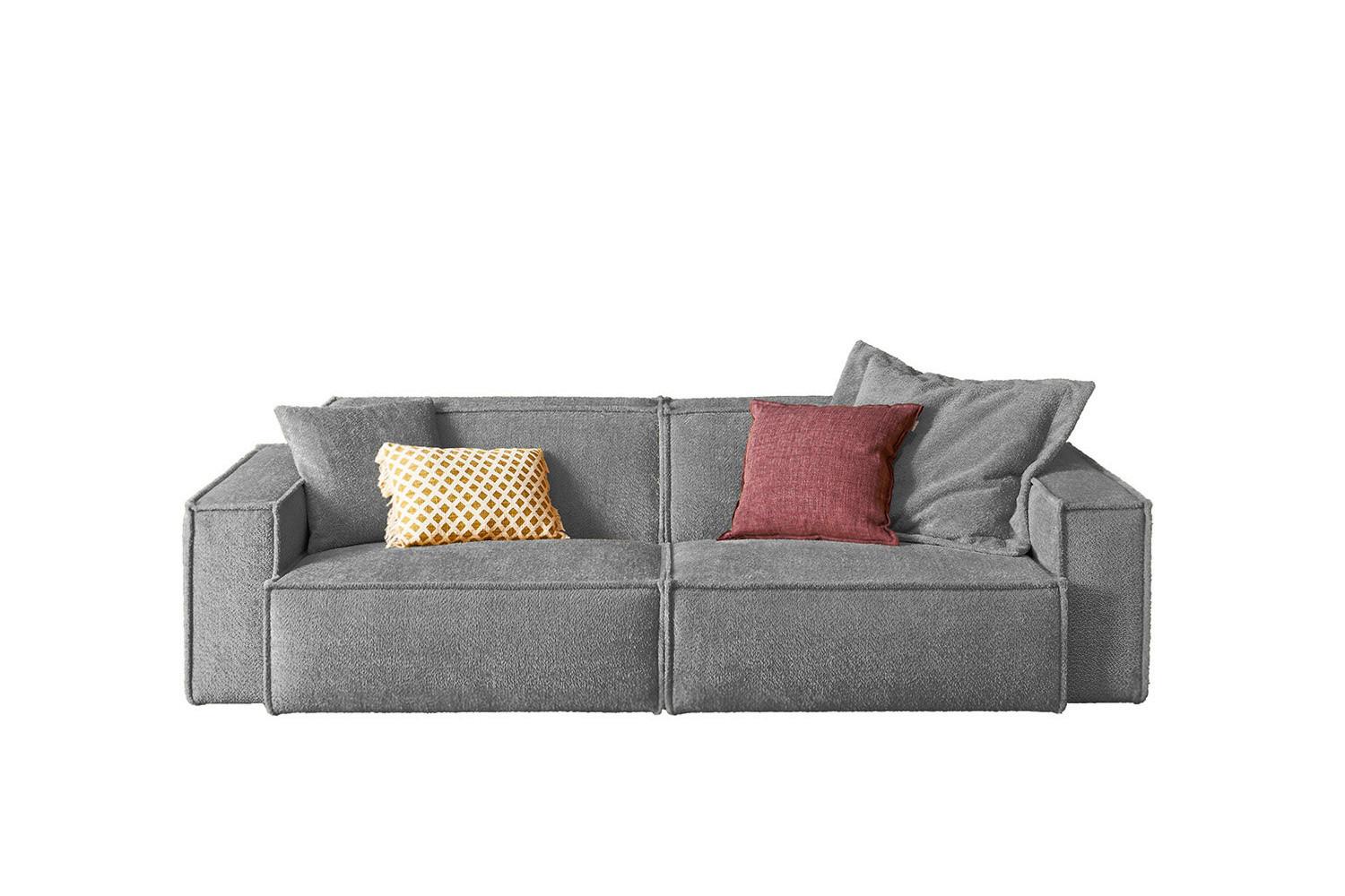 wohnli-moebel-suche-800001093609 Wohnli Möbelsuche - SOFA SAMU Grau Webstoff