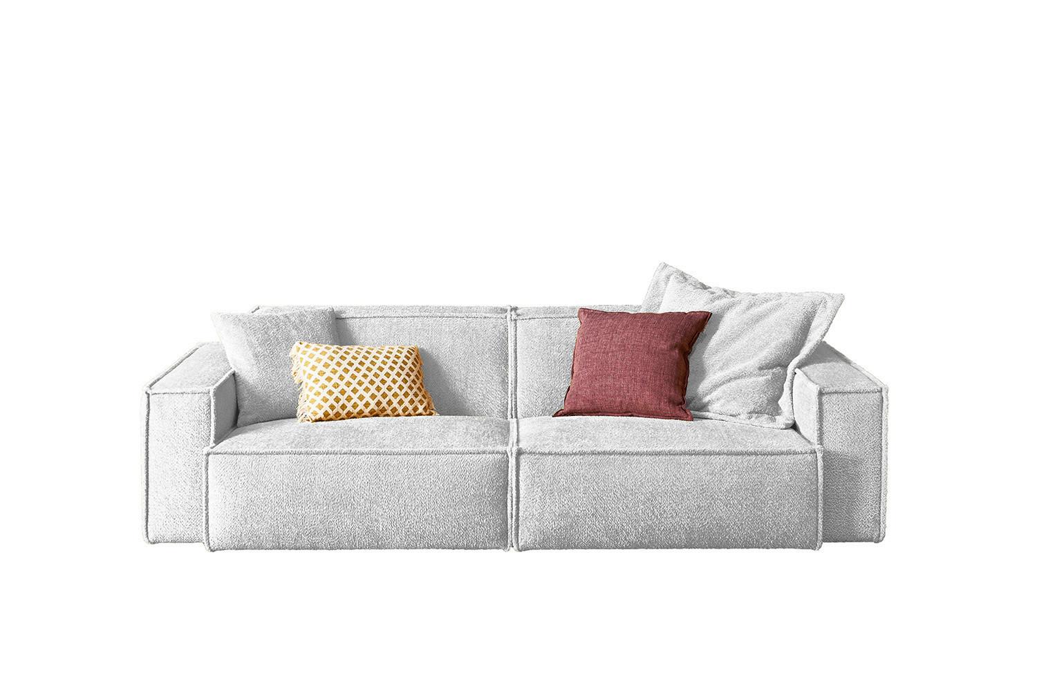 wohnli-moebel-suche-800001093615 Wohnli Möbelsuche - SOFA SAMU Hellgrau Webstoff