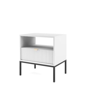 wohnli-moebel-suche-800001095200 Wohnli Möbelsuche - NACHTTISCH STELLARE 54/56/39 cm Weiß