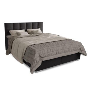 wohnli-moebel-suche-800001098633 Wohnli Möbelsuche - BOXBETT Seattle schwarz 180x200 cm Malmo-Stoff