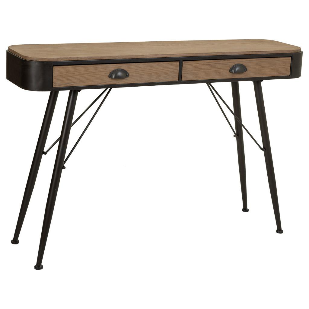 wohnli-moebel-suche-800001100082 Wohnli Möbelsuche - KONSOLE aus Holz und Metall 120x32x81 cm