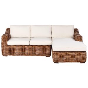 Wohnli Möbelsuche - GARTEN-ECKSOFA 3-Sitzer Beige Briatico