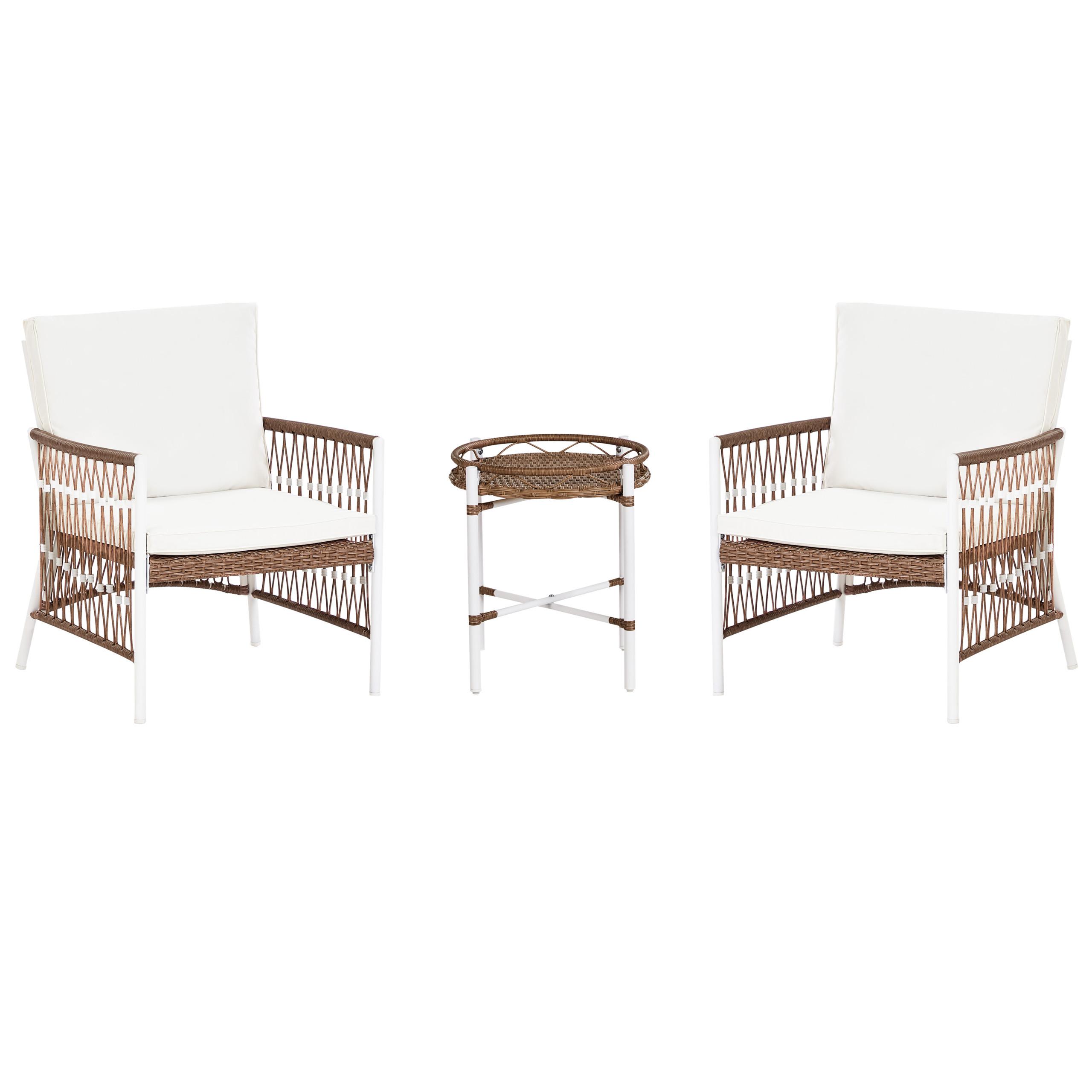 Wohnli Möbelsuche - BISTRO-SET 2-Sitzer Weiß Levico