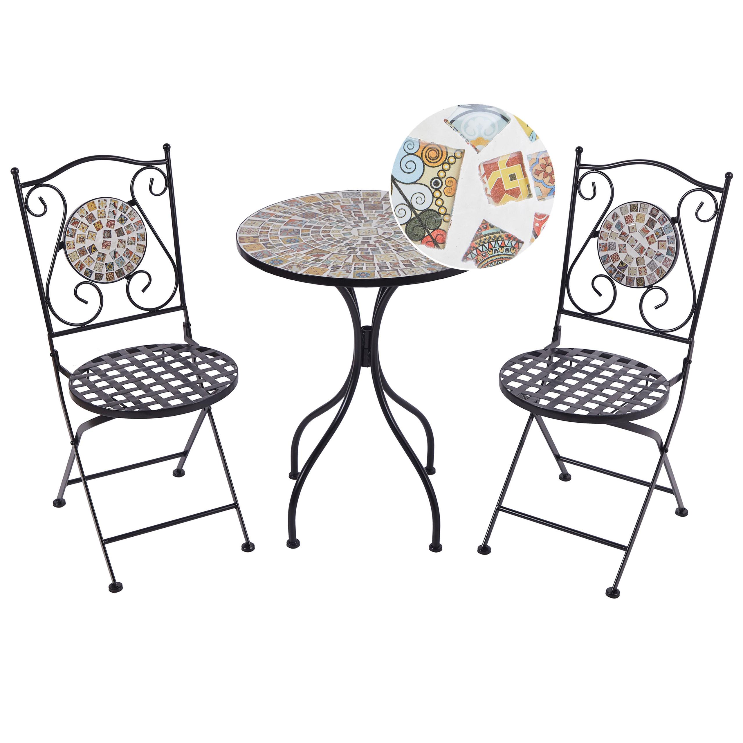 Wohnli Möbelsuche - BISTRO-SET 2er Schwarz Casario