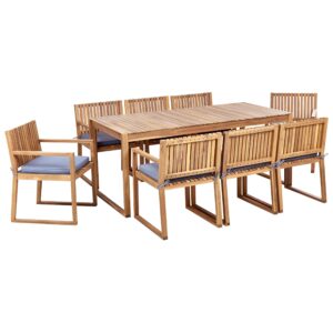 wohnli-moebel-suche-800001106919 Wohnli Möbelsuche - GARTENMÖBEL-SET 8-Sitzer Heller Holzfarbton Sassari II