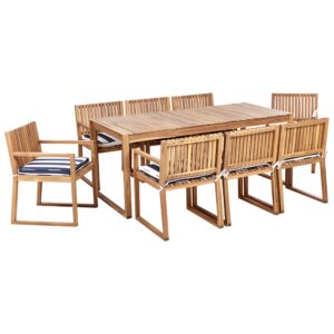 wohnli-moebel-suche-800001106922 Wohnli Möbelsuche - GARTENMÖBEL-SET 8-Sitzer Heller Holzfarbton Sassari II