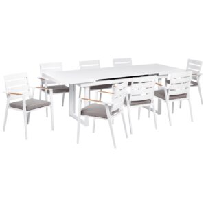wohnli-moebel-suche-800001106926 Wohnli Möbelsuche - GARTENMÖBEL-SET 8-Sitzer Weiß Valcanetto/Taviano