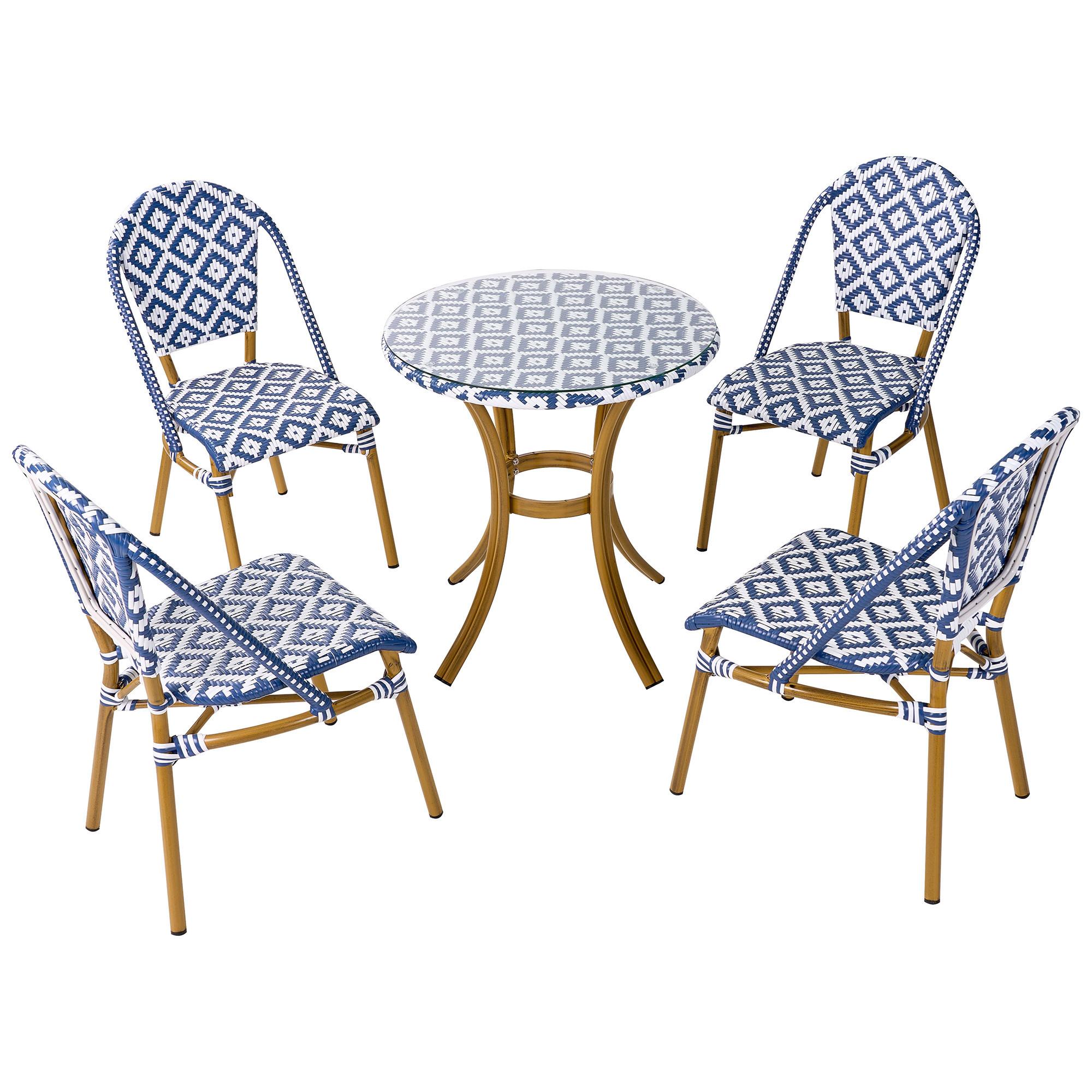 Wohnli Möbelsuche - GARTENMÖBEL-SET 4-Sitzer Naturfarben Rifreddo