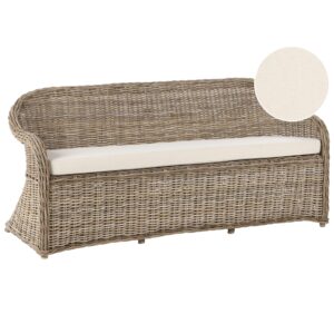 Wohnli Möbelsuche - GARTENSOFA 3-Sitzer Naturfarben Susua