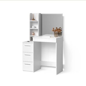 wohnli-moebel-suche-800001107349 Wohnli Möbelsuche - SCHMINKTISCH Ivera Weiß 79.9 cm