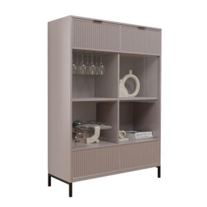 Wohnli Möbelsuche - GLASVITRINE groß mit 2 Türen