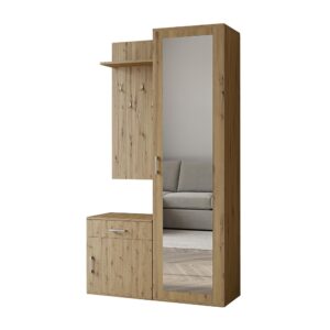 wohnli-moebel-suche-800001124089 Wohnli Möbelsuche - GARDEROBENSCHRANK Magnola Eiche 100/180