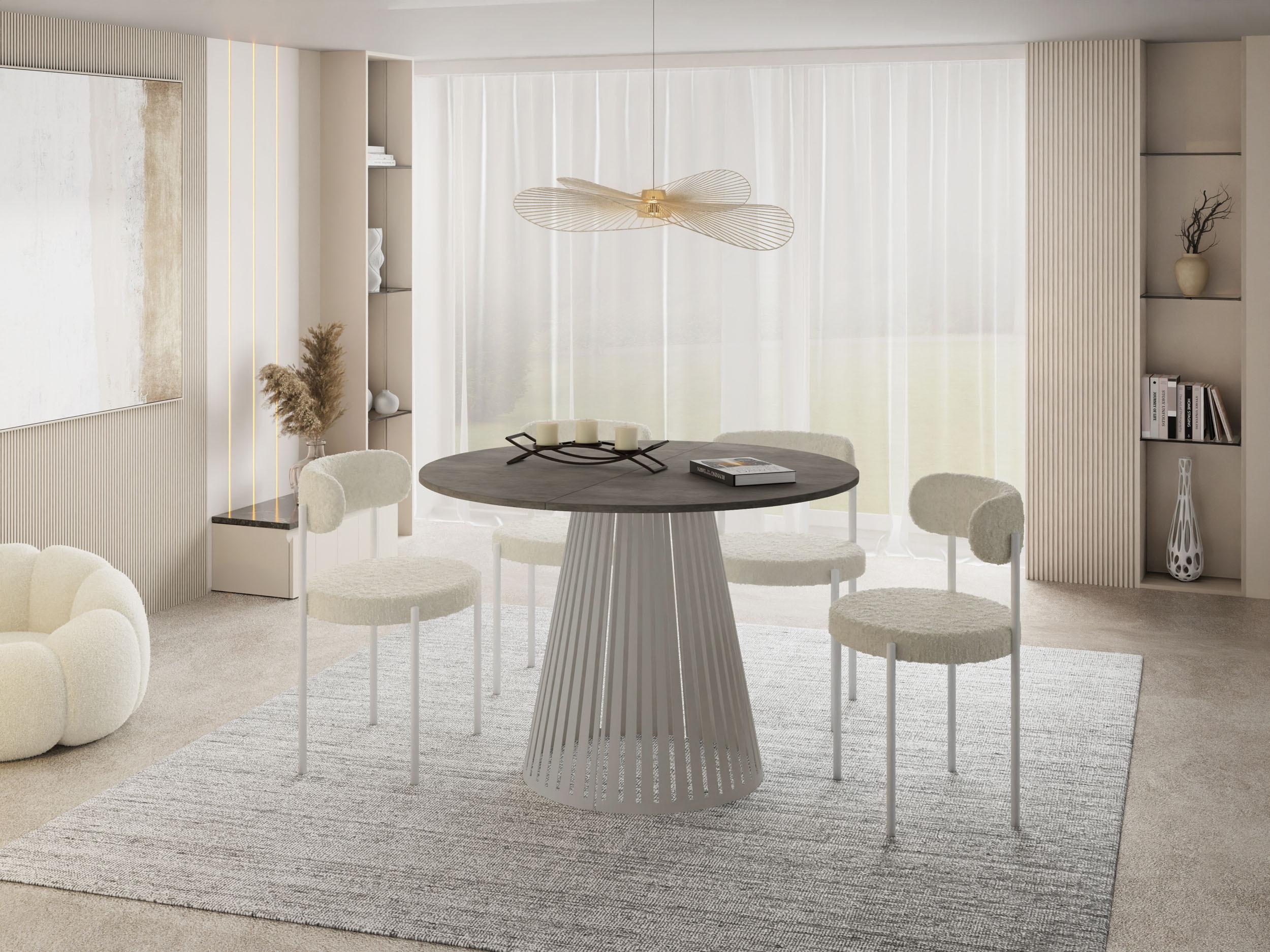wohnli-moebel-suche-800001124145-1 Beton-Optik Dunkelgrau 100-180/100/76 cm
