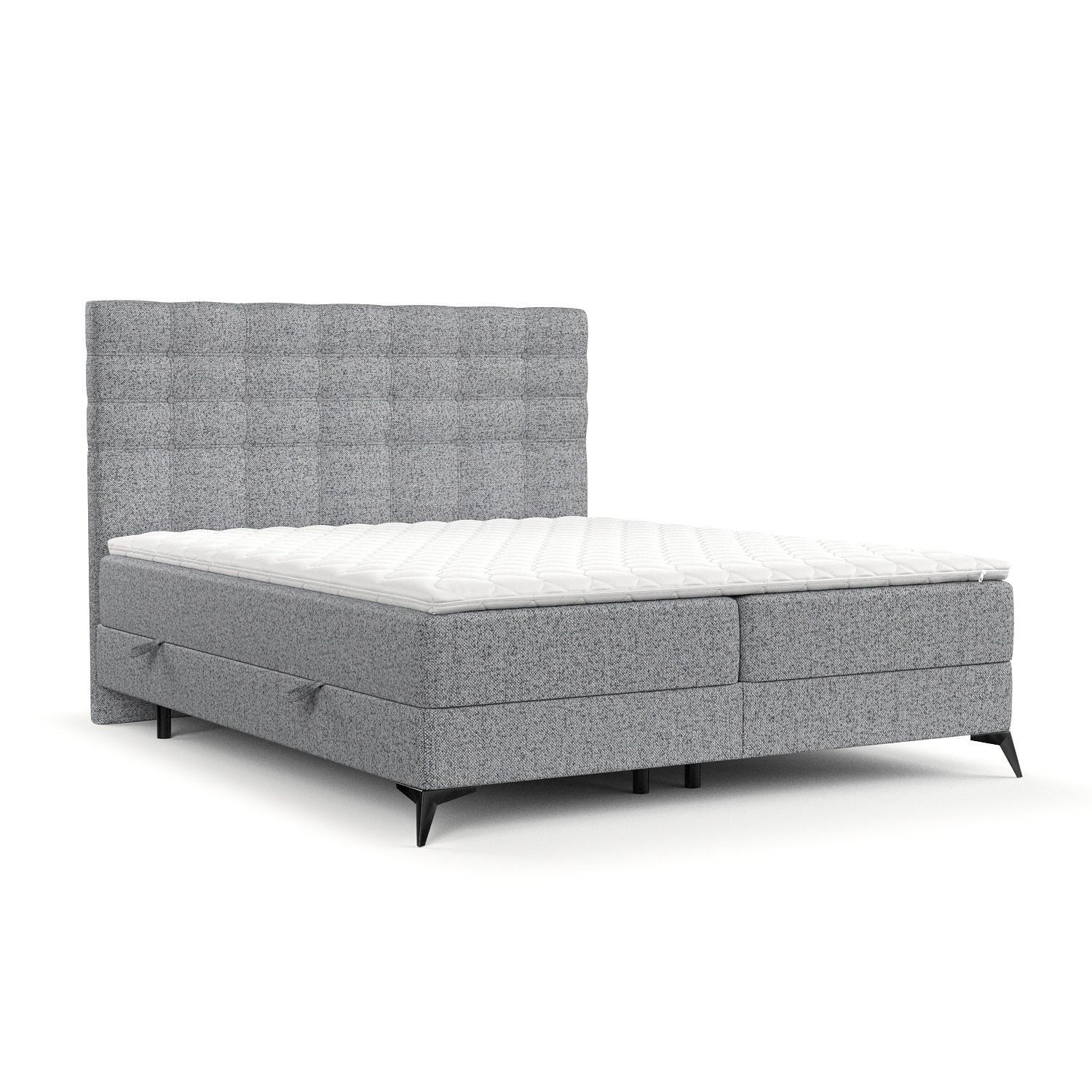 wohnli-moebel-suche-800001127744 Wohnli Möbelsuche - BOXBETT Niro 180/200 cm Grau im Riva Stoff