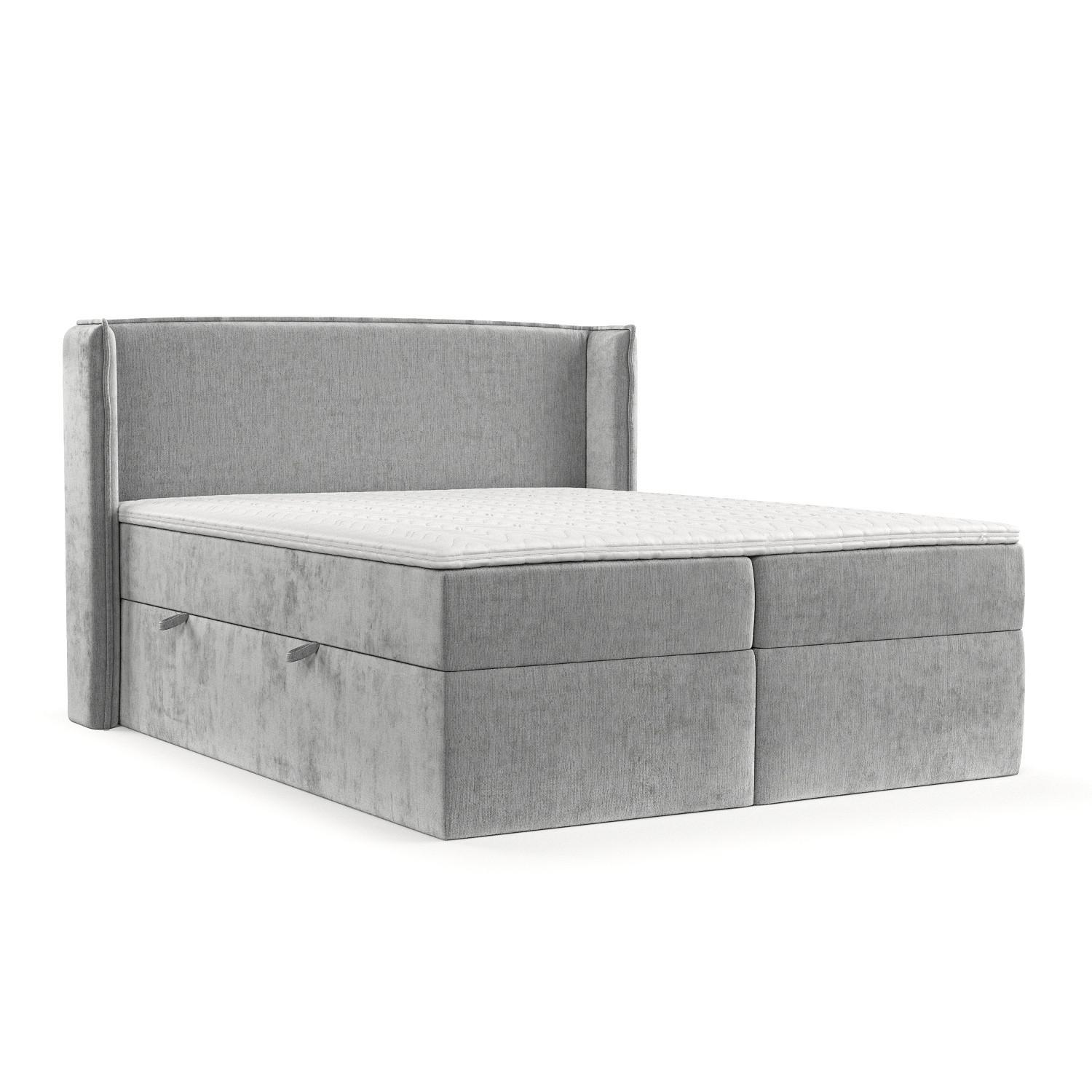 wohnli-moebel-suche-800001127753 Wohnli Möbelsuche - BOXBETT Viva 140/200 cm Hellgrau im Lotta Stoff