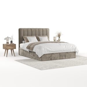 wohnli-moebel-suche-800001127759 Wohnli Möbelsuche - POLSTERBETT Vienna mit Stauraum 180/200 cm Beige im Lotta Stoff