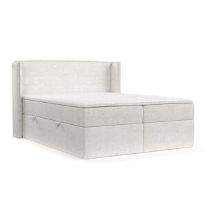 Wohnli Möbelsuche - BOXBETT Viva 140/200 cm Creme im Neve Stoff