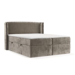 wohnli-moebel-suche-800001127792 Wohnli Möbelsuche - BOXBETT Viva 200/200 cm Beige im Lotta Stoff