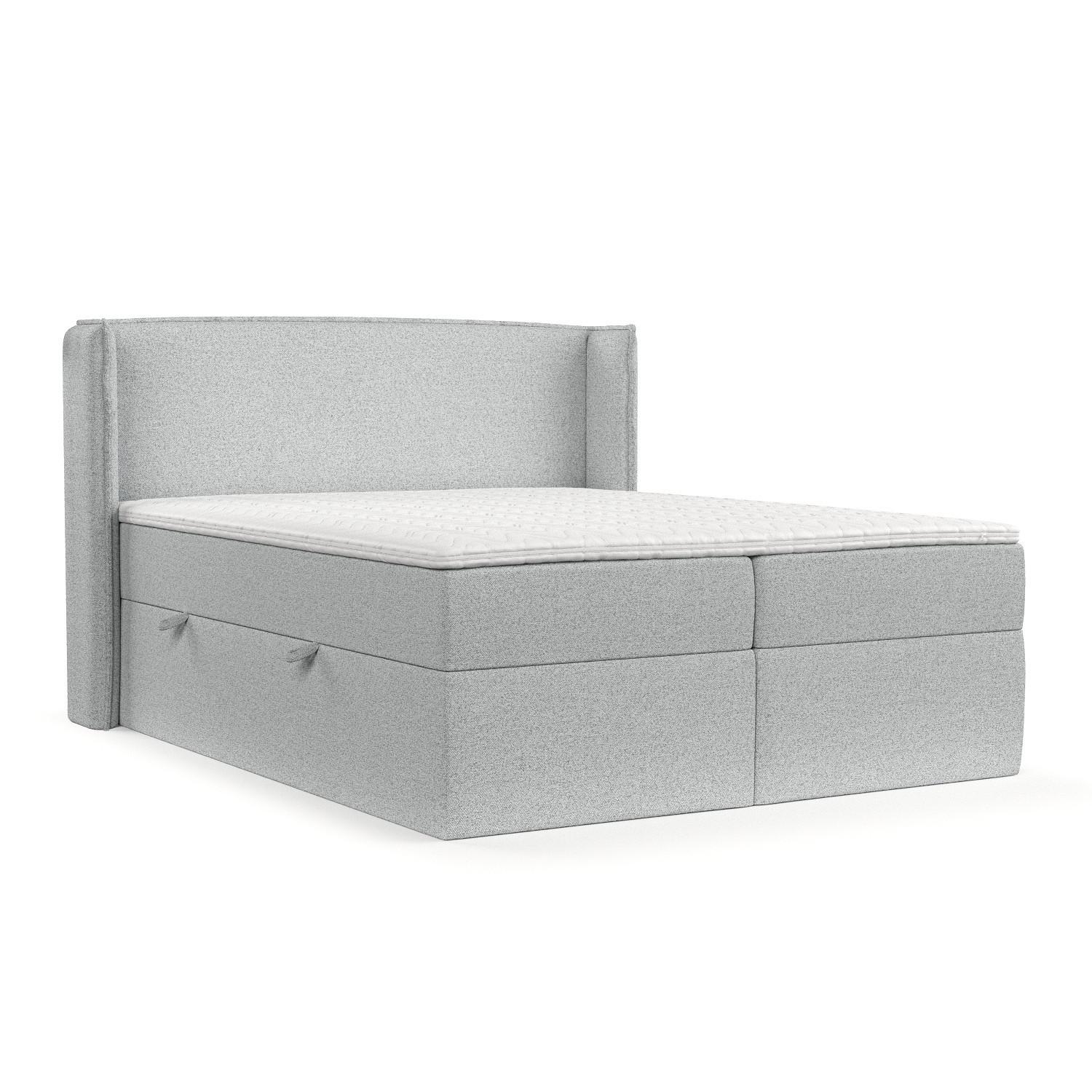 wohnli-moebel-suche-800001127795 Wohnli Möbelsuche - BOXBETT Viva 140/200 cm Hellgrau im Riva Stoff
