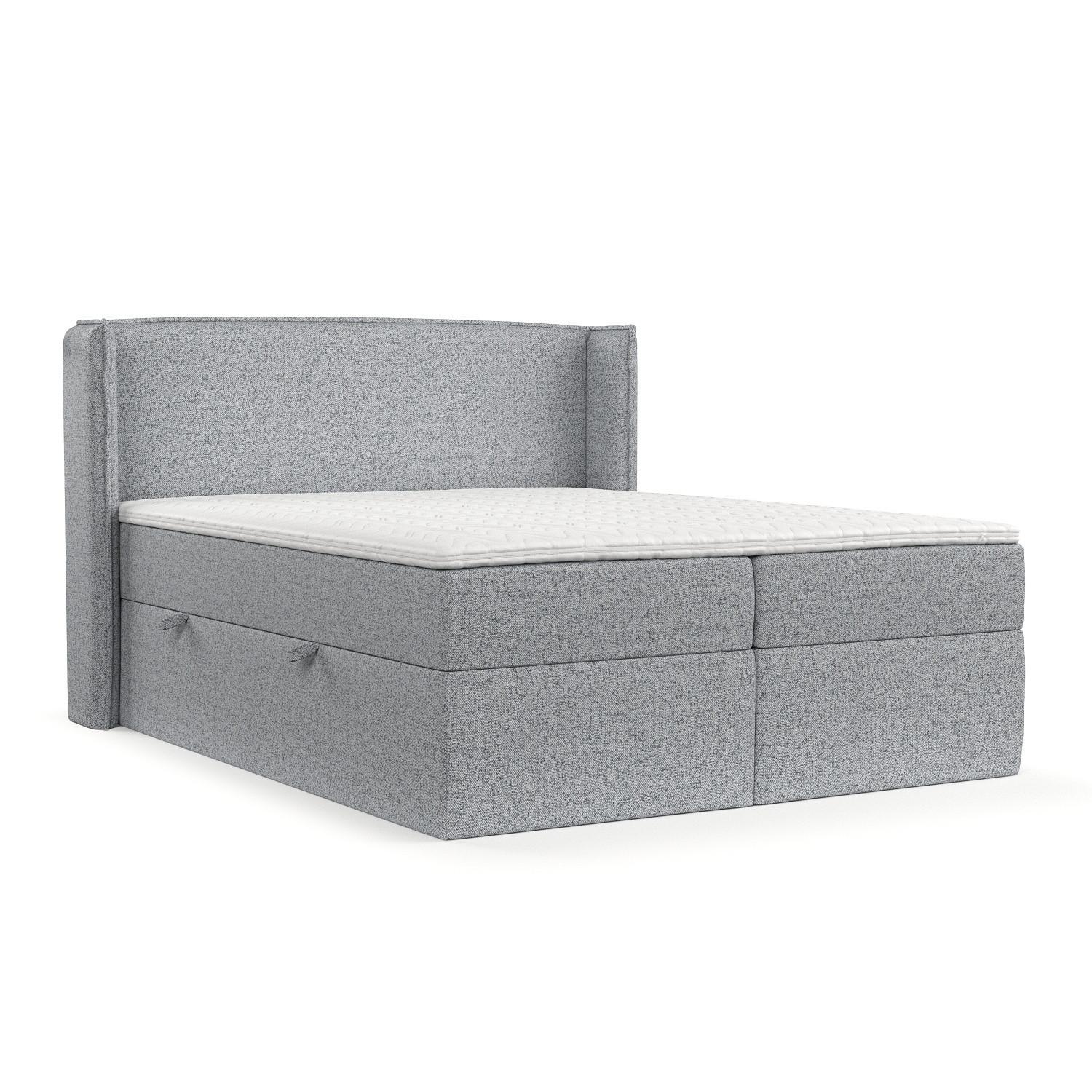 wohnli-moebel-suche-800001127797 Wohnli Möbelsuche - BOXBETT Viva 160/200 cm Grau im Riva Stoff