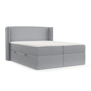 wohnli-moebel-suche-800001127819 Wohnli Möbelsuche - BOXBETT Viva 200/200 cm Grau im Riva Stoff